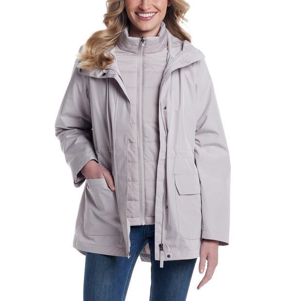 Weatherproof Women’s 3 in 1 Jacket - Beige