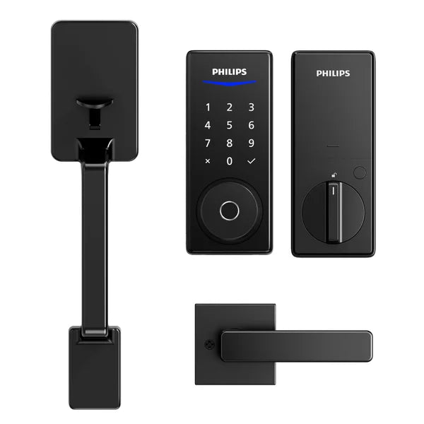 Philips 1000 Series Electronic Deadbolt Lock and Handle Set