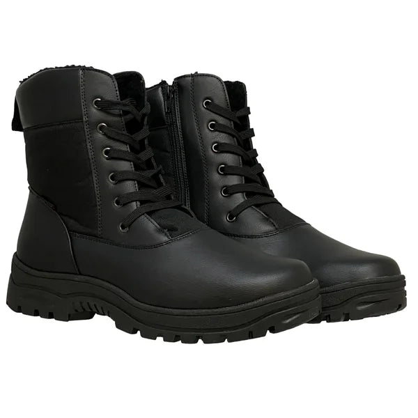 Men’s Lace up Winter Ice Grip Boot