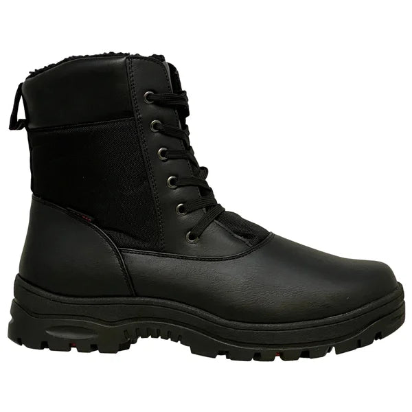 Men’s Lace up Winter Ice Grip Boot