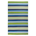 Viana Bahamas Collection Laguna Stripe Indoor/Outdoor Reversible Area Rug