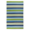 Viana Bahamas Collection Laguna Stripe Indoor/Outdoor Reversible Area Rug
