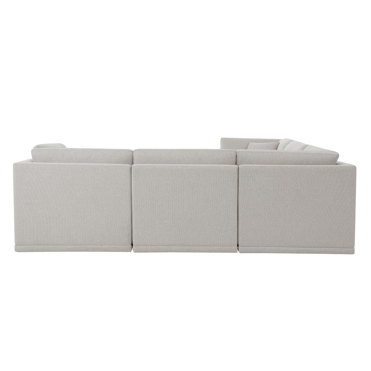 Thomasville 6-piece Modular Fabric Sectional with Ottoman