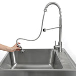 Transform 28 in. All-In-One RTA Laundry Cabinet with Stainless Steel Sink and Faucet