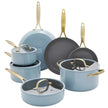 GreenPan Jewel Ceramic Non-Stick Cookware Set, 11-piece