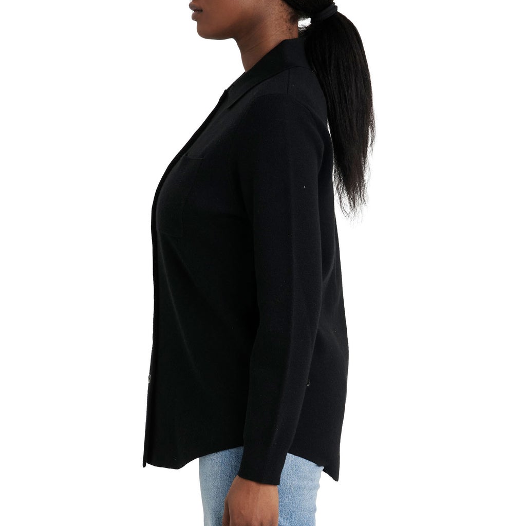Como Vintage Women's Knit Shirt Jacket