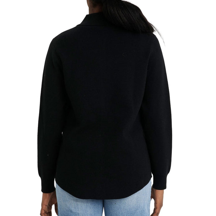 Como Vintage Women's Knit Shirt Jacket