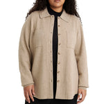 Como Vintage Women's Knit Shirt Jacket
