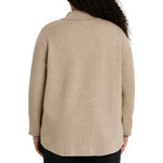 Como Vintage Women's Knit Shirt Jacket