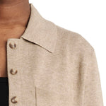 Como Vintage Women's Knit Shirt Jacket