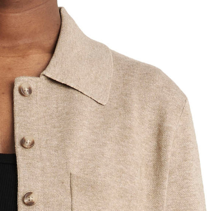 Como Vintage Women's Knit Shirt Jacket