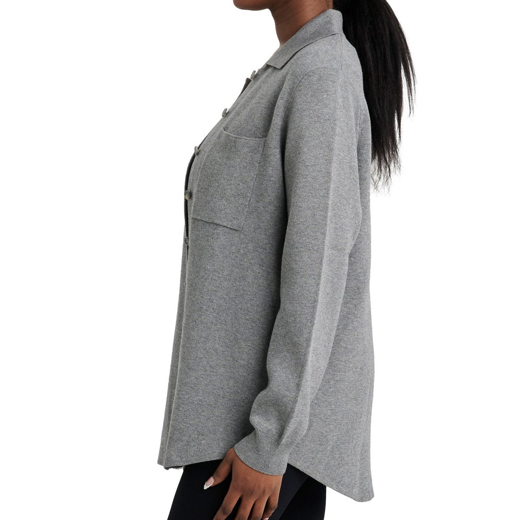 Como Vintage Women's Knit Shirt Jacket