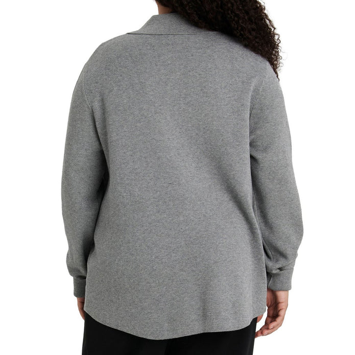 Como Vintage Women's Knit Shirt Jacket