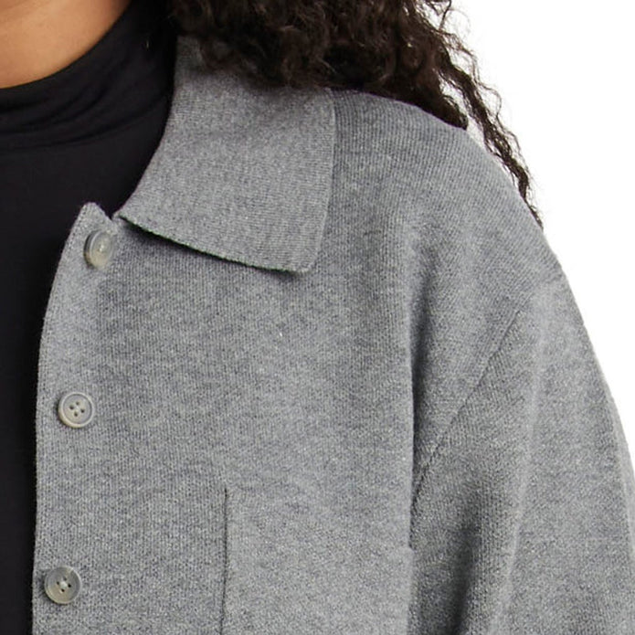 Como Vintage Women's Knit Shirt Jacket