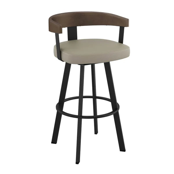 Amisco Lars Swivel Counter Stool
