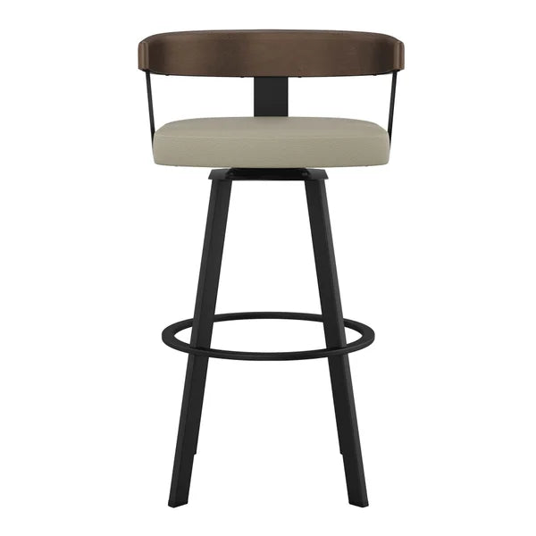 Amisco Lars Swivel Counter Stool