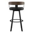 Amisco Lars Swivel Counter Stool
