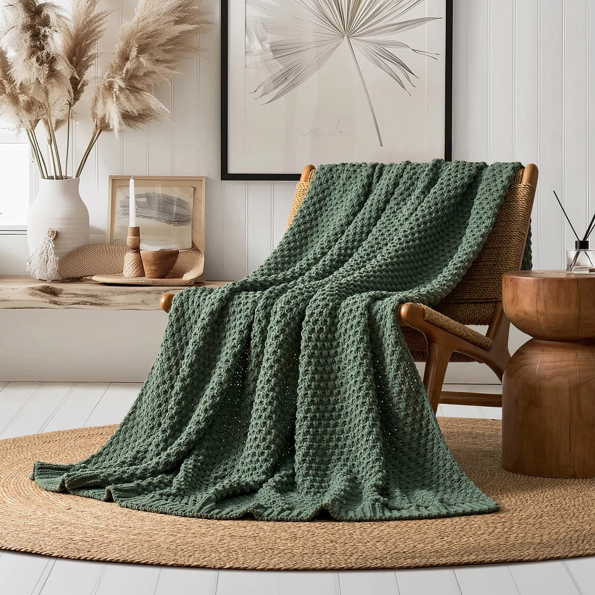 Evergrace Chenille Knit Throw