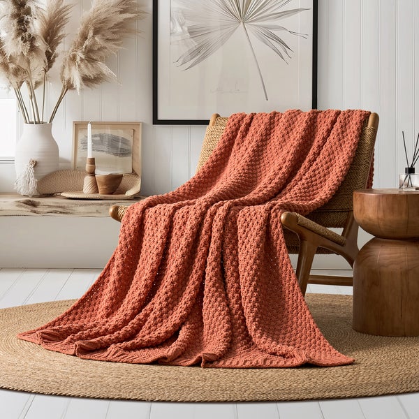 Evergrace Chenille Knit Throw