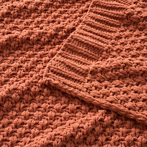 Evergrace Chenille Knit Throw