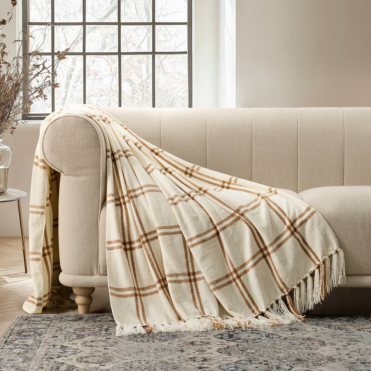Evergrace Luxe Chenille Throw
