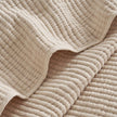 Cotton Ribbed Quilted Coverlet Set