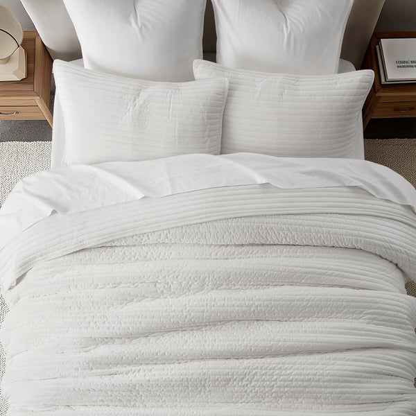 Evergrace Pearlvelvet Channel Quilt Set