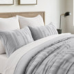 Evergrance  Scandi Abstract Clipped Microfiber Comforter Set