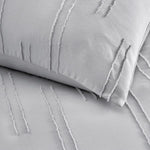 Evergrance  Scandi Abstract Clipped Microfiber Comforter Set