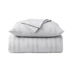 Evergrance  Scandi Abstract Clipped Microfiber Comforter Set