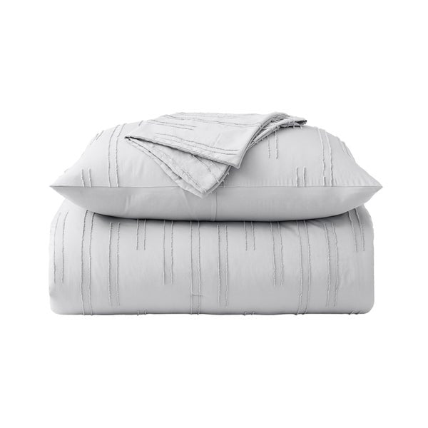 Evergrance  Scandi Abstract Clipped Microfiber Comforter Set