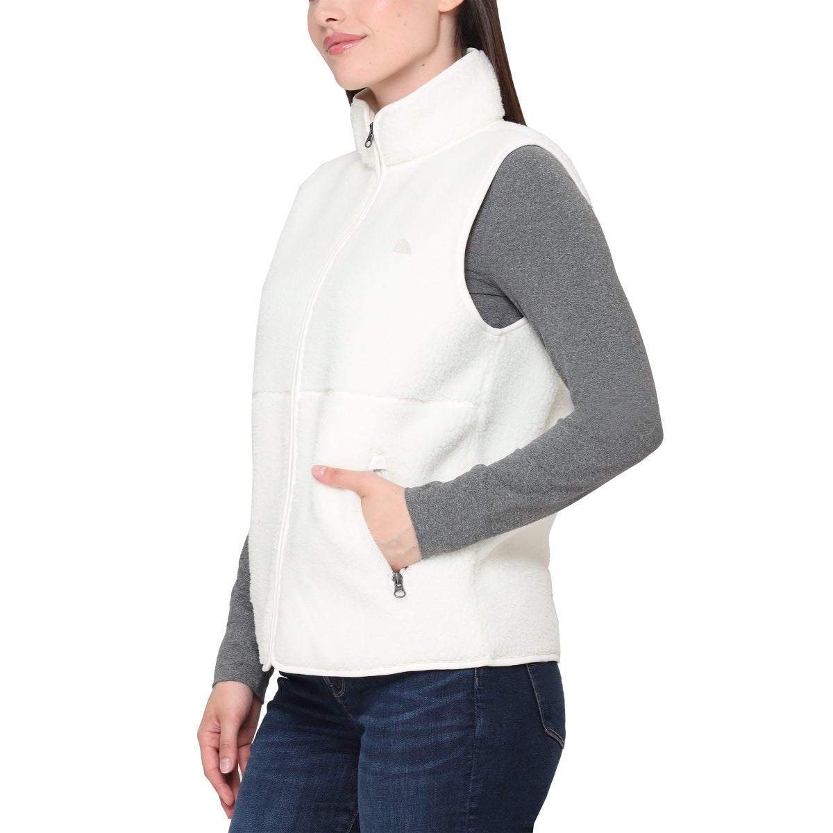 Sierra Designs Women’s Full Zip Sherpa Vest