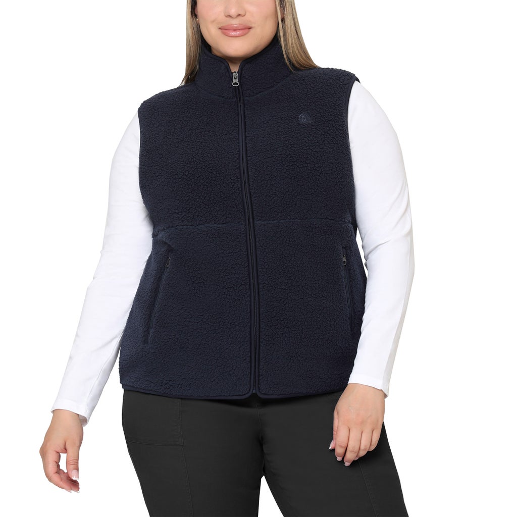 Sierra Designs Women’s Full Zip Sherpa Vest