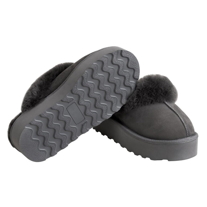 Kirkland Signature Women's Shearling Platform Slipper