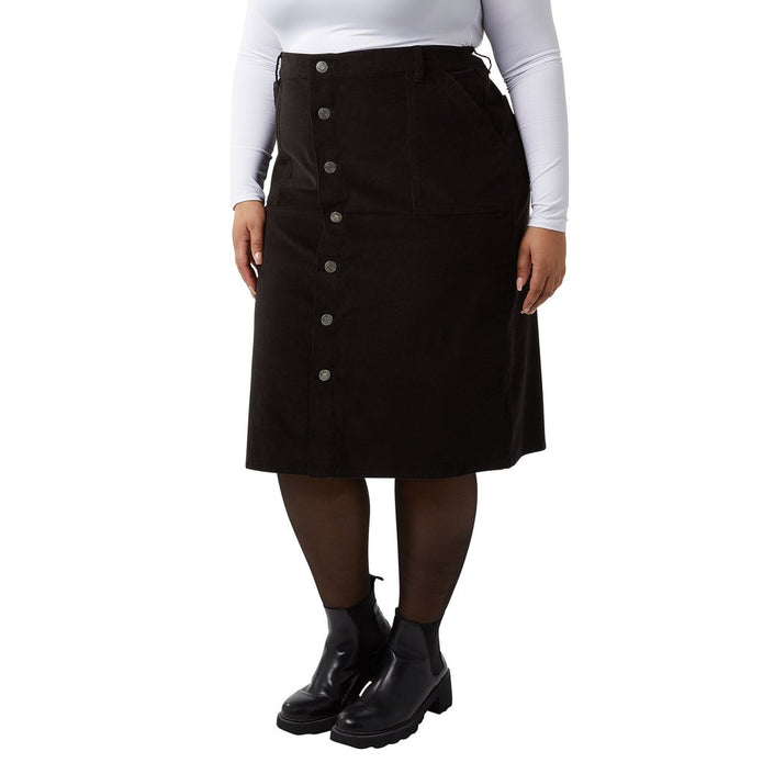 32 Degrees Women's Corduroy Midi Skirt