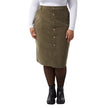 32 Degrees Women's Corduroy Midi Skirt