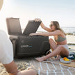 Anker Solix EverFrost 2, 58L Electric Cooler, with extra removable battery and 100W solar panel