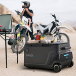 Anker Solix EverFrost 2, 58L Electric Cooler, with extra removable battery and 100W solar panel