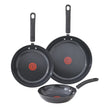T-fal Ceramic Non-Stick Skillet Set, 3-piece