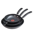 T-fal Ceramic Non-Stick Skillet Set, 3-piece