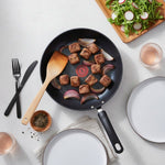 T-fal Ceramic Non-Stick Skillet Set, 3-piece