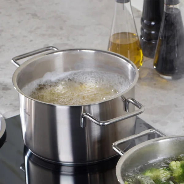 Fissler Pure Collection Stainless Steel Cookware Set, 7-piece