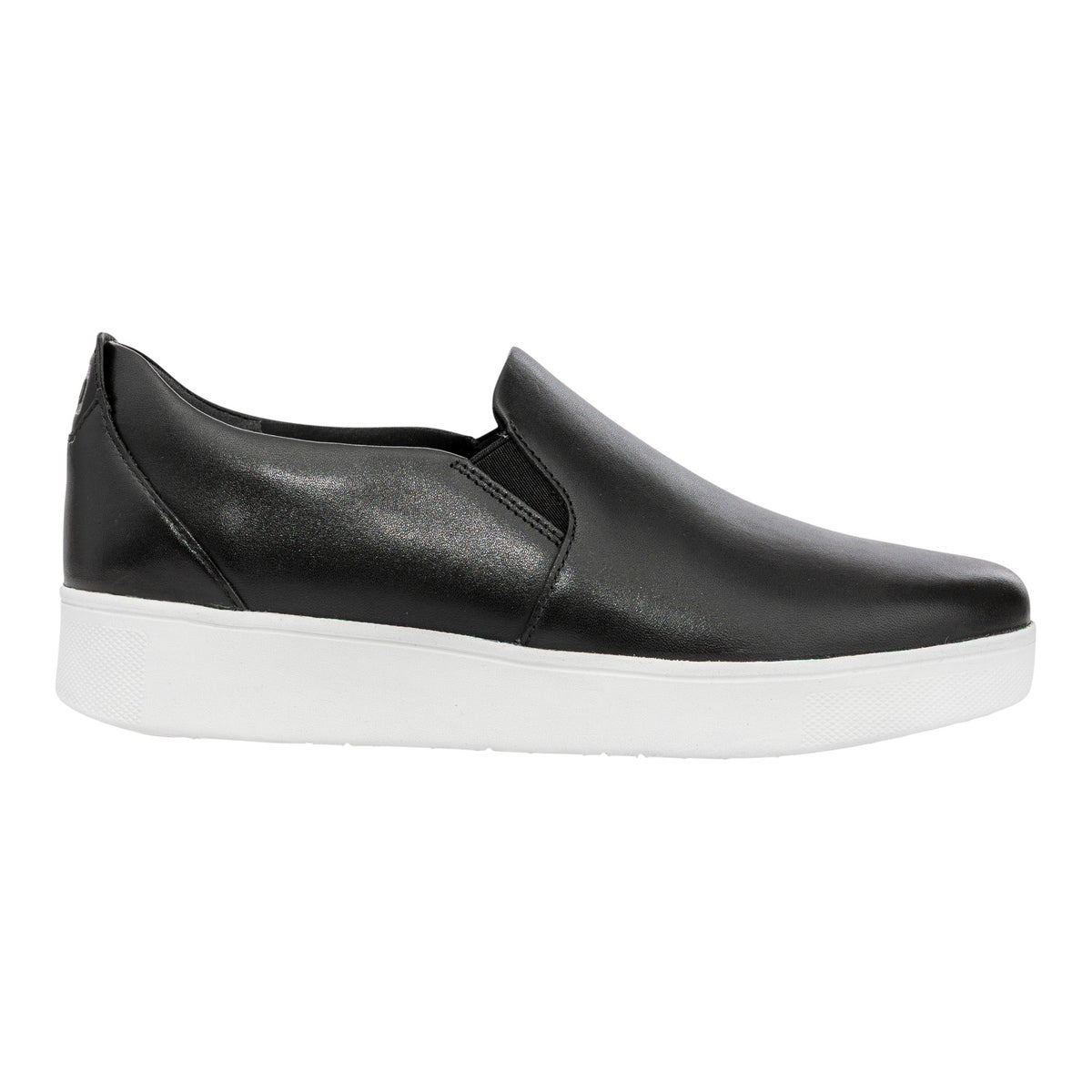 FitFlop Women's Rally Leather Slip-On Skate Sneakers