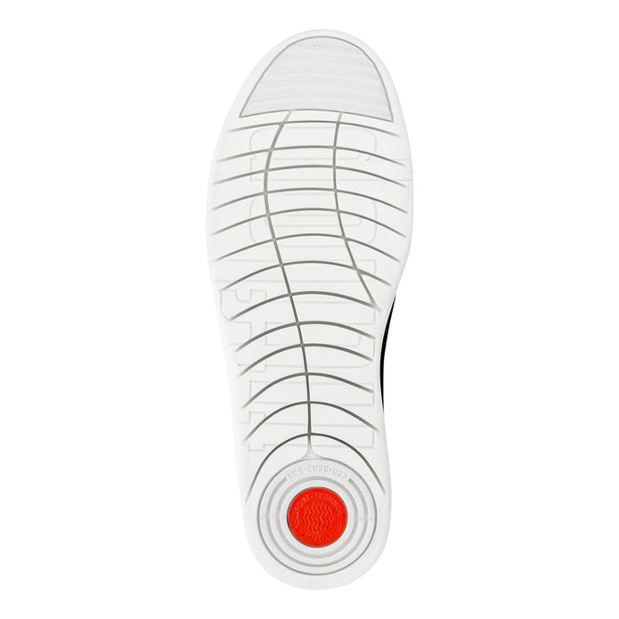 FitFlop Women's Rally Leather Slip-On Skate Sneakers