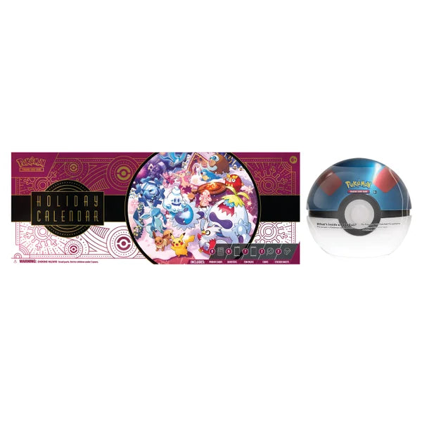 Pokemon Holiday Calendar + Quick Ball (English Edition)