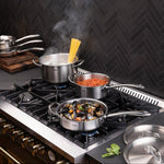 Fissler M5 Pro-Ply Stainless Steel 5-ply Cookware Set, 7-pieces