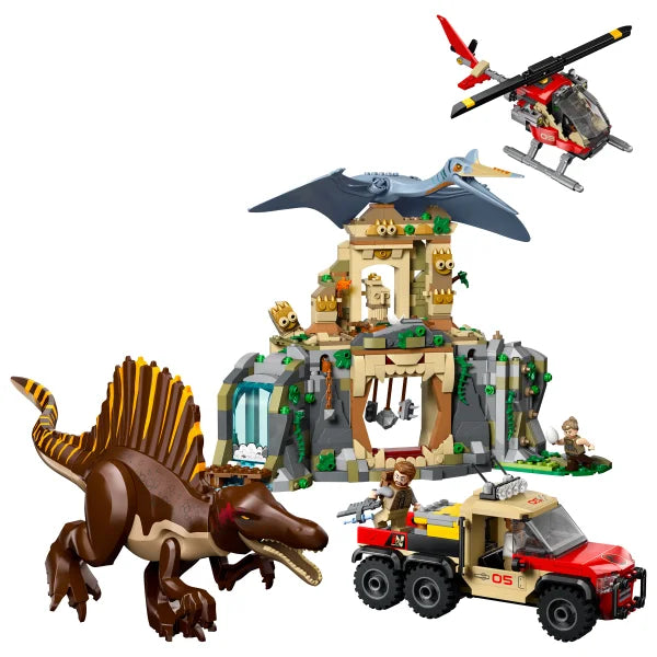 LEGO Jurassic World Spinosaurus & Quetzalcoatlus Air Mission 76976
