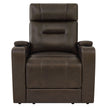 Barcalounger Top-grain Leather Zero Gravity Home Theater Power Recliner