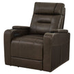Barcalounger Top-grain Leather Zero Gravity Home Theater Power Recliner