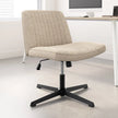 Sutton Armless Fabric Swivel Office Chair